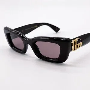 Gucci | Accessories | New Gucci Gg827s 04 Shiny Brownviolet  display picture 2